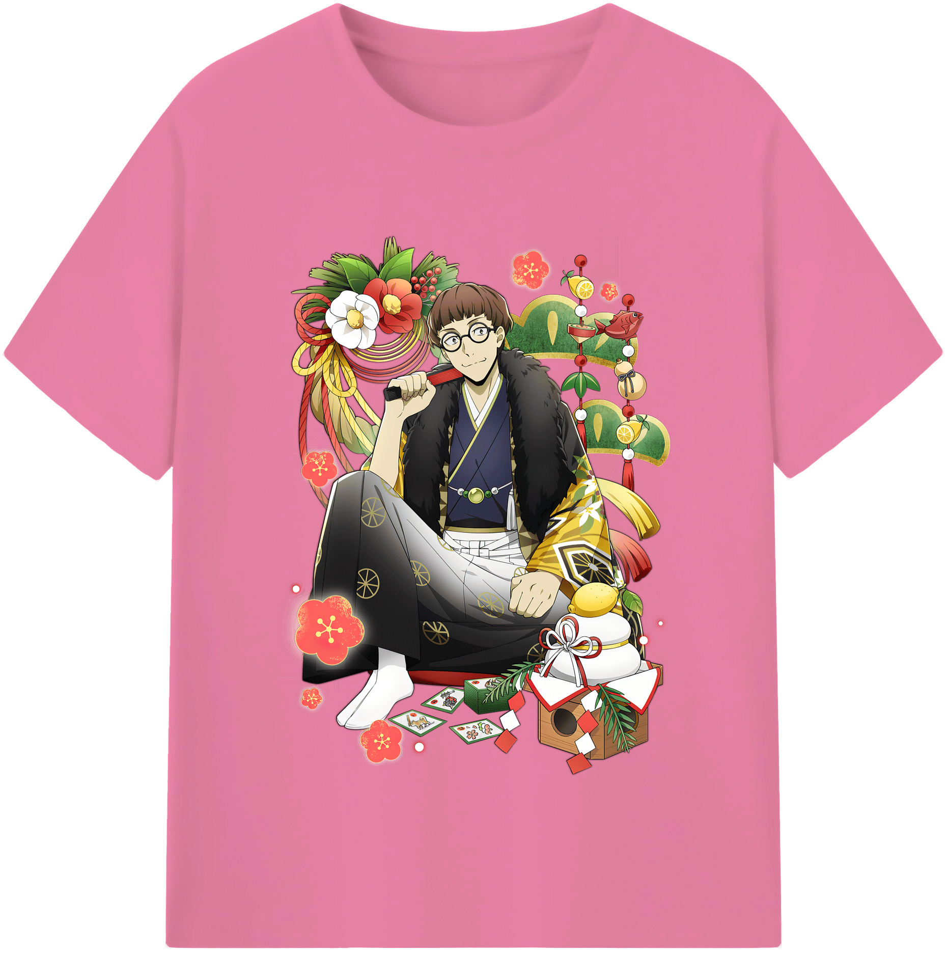 （画像用） 文豪ストレイドッグス Bungo Stray Dogs 綿100％半袖Tシャツ（フロントプリント）